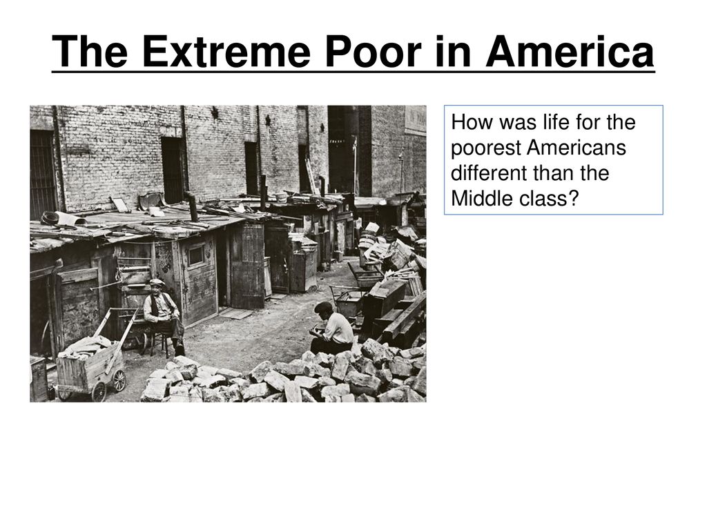 The Extreme Poor in America