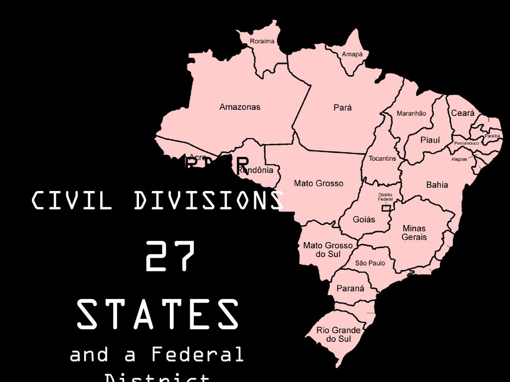 CIVIL DIVISIONS 27 STATES