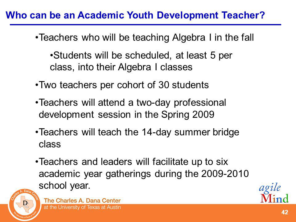Who can be an AYD student