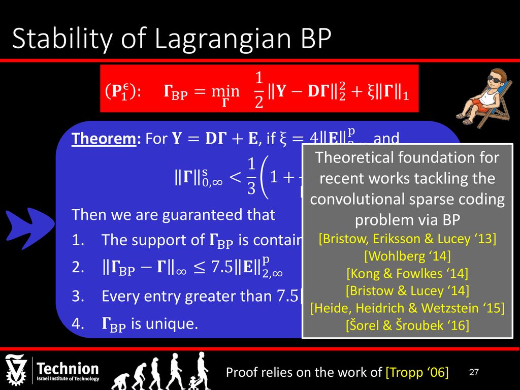 Signal Modeling From Convolutional Sparse Coding To Convolutional Neural Networks Vardan Papyan The Computer Science Department Technion Israel Institute Ppt Download