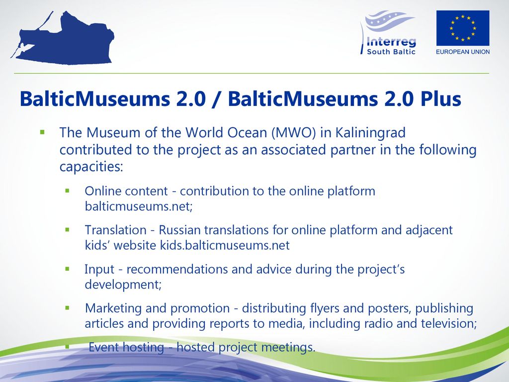 Interreg South Baltic Programme - ppt download