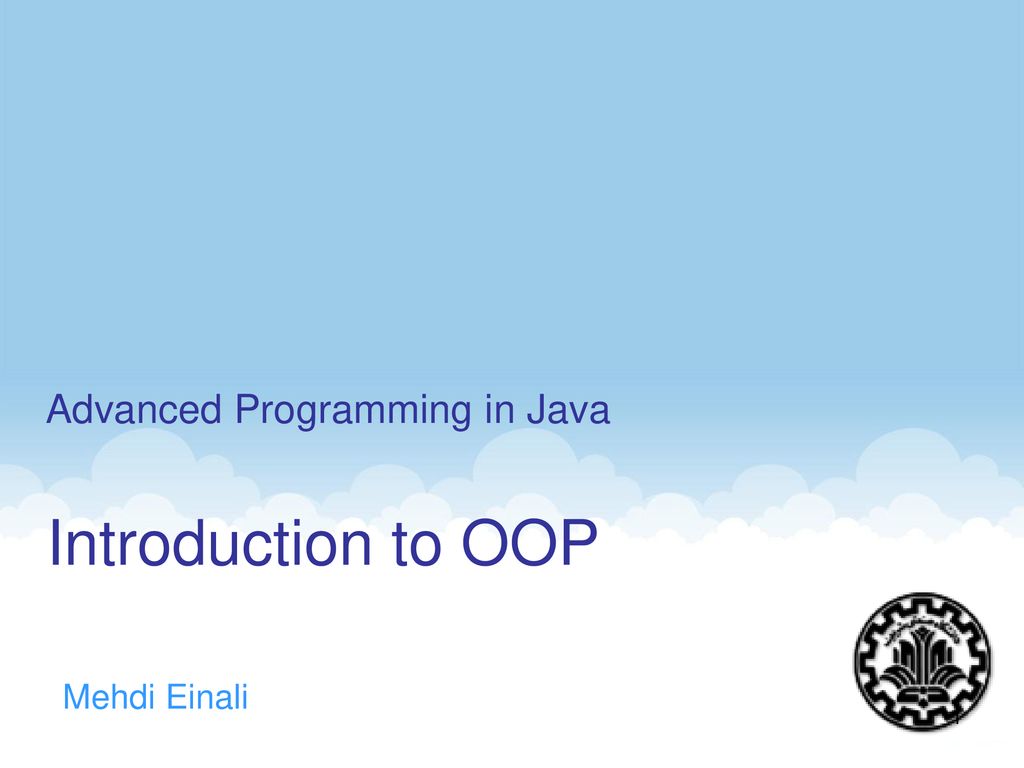 Advanced Programming in Java - ppt download