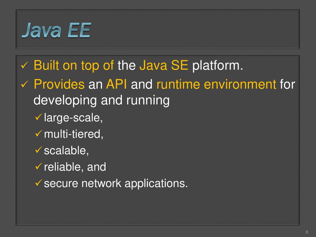 Advanced Java programming in J2EE Chapter 1 - ppt download