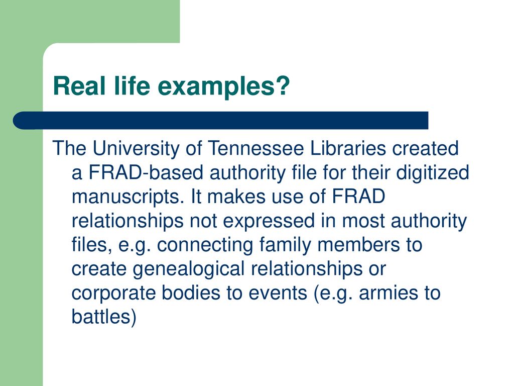 FRAD Functional Requirements For Authority Data Ppt Download frad-functional-requirements-for-authority-data-ppt-download