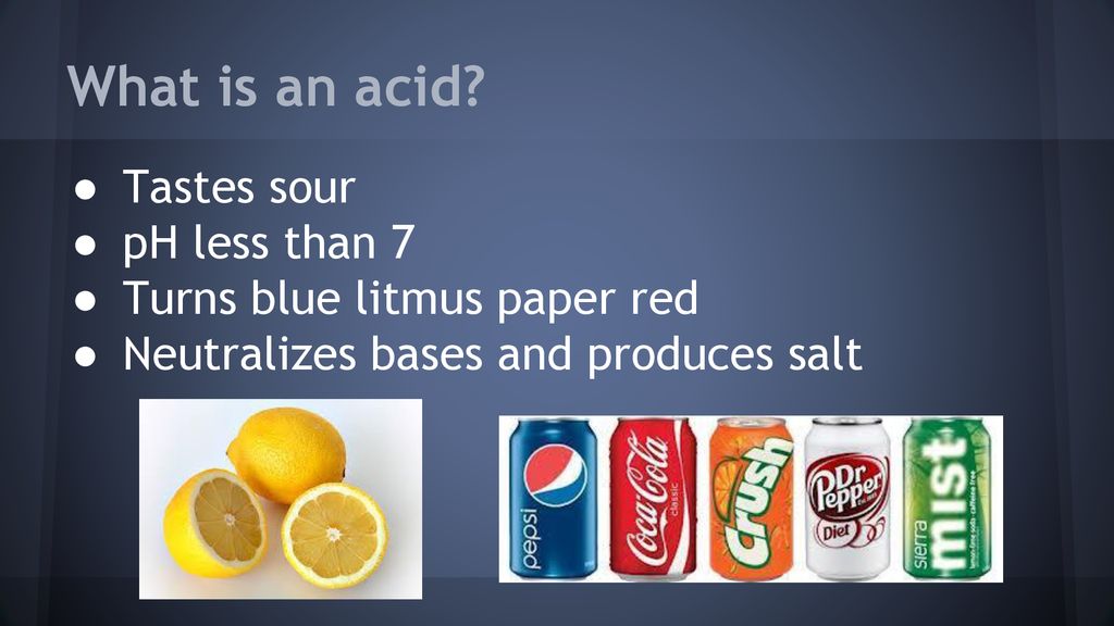 Acids and Bases Pop Can Acids and Bases. - ppt download