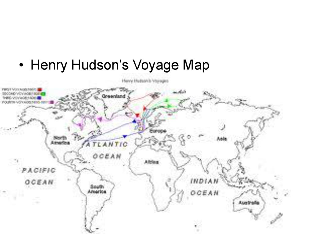 henry hudson route map