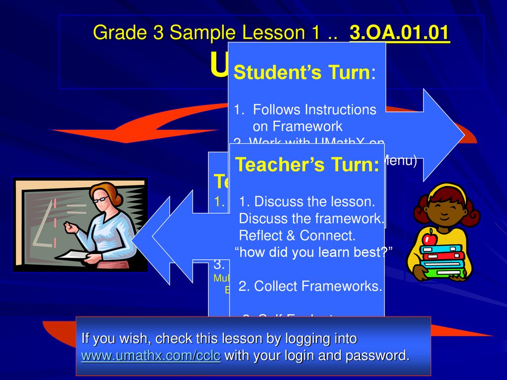 Grade 3 Sample Lesson OA UMathX