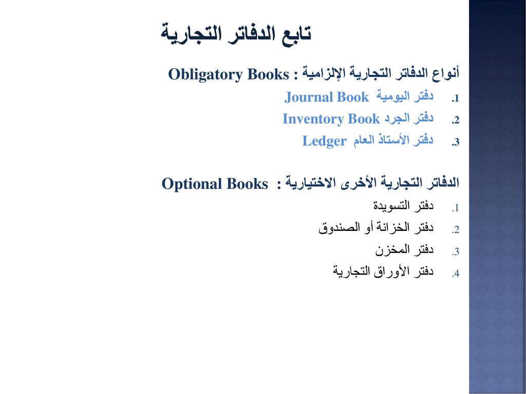 الباب الثاني التــــــــــــــاجـــــــــــر Ppt Download