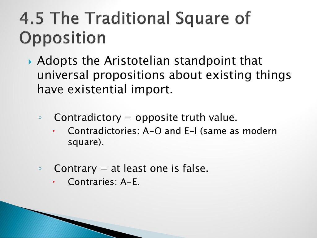 4.1 The Components of Categorical Propositions - ppt download
