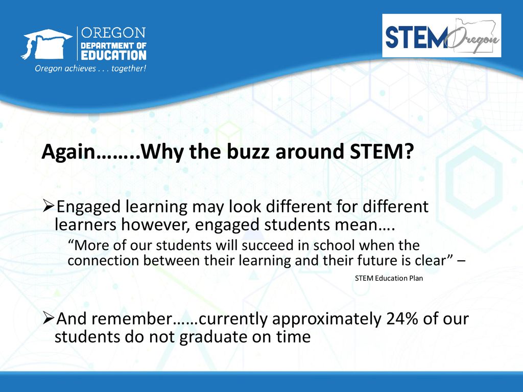 Again……..Why the buzz around STEM