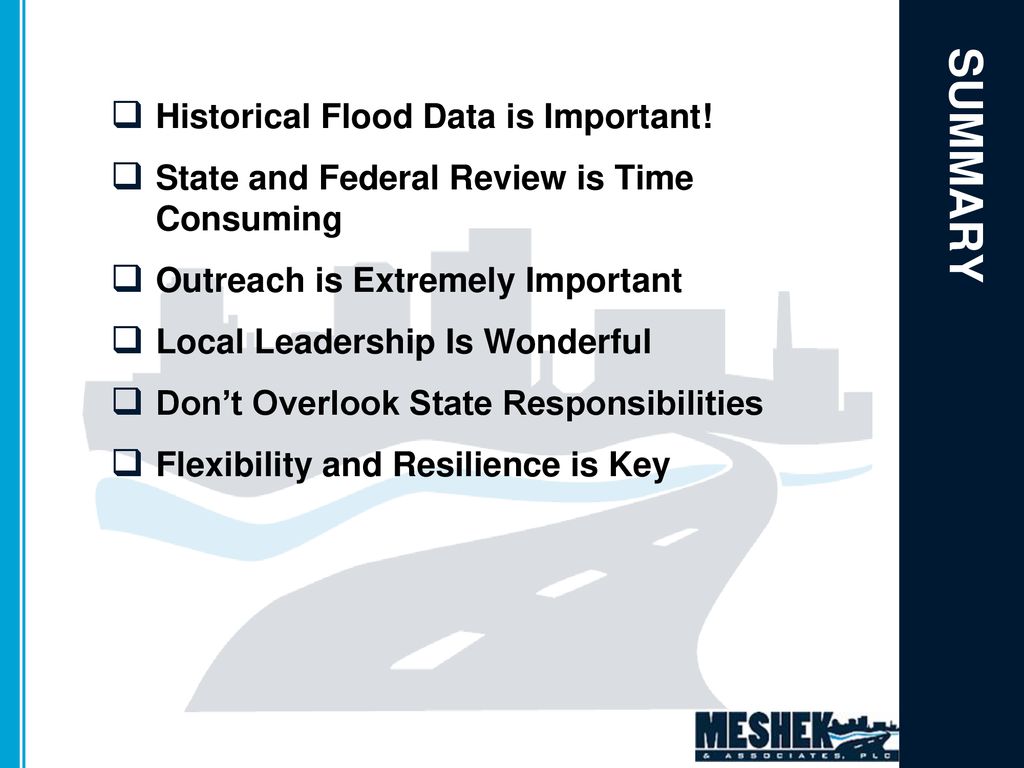 City of kingfisher using historic flooding to quantify damages ppt