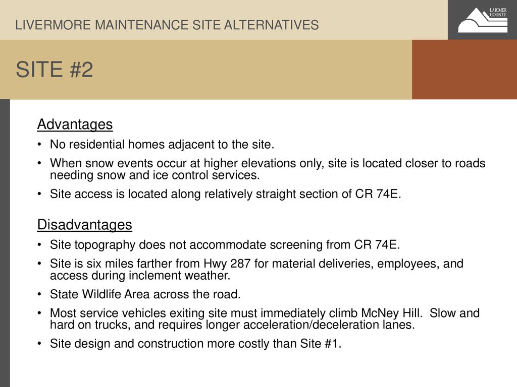 Site 1 Advantages Disadvantages Ppt Download