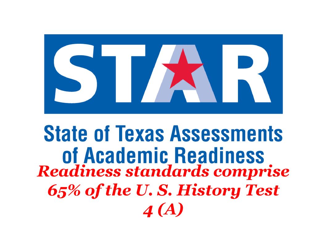 Readiness Standards Comprise 65 Of The U S History Test Ppt Download readiness-standards-comprise-65-of-the-u-s-history-test-ppt-download