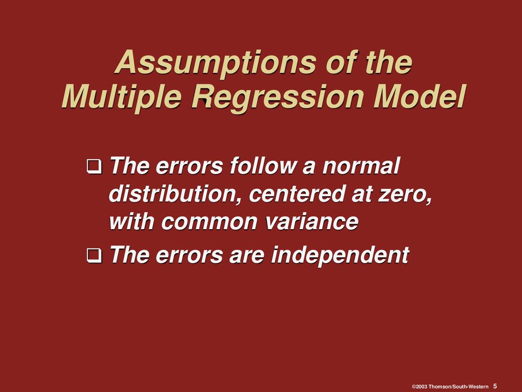 Chapter 15 Multiple Linear Regression Ppt Download 1625