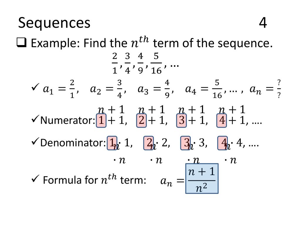 Sequences The Binomial Theorem Chapter Ppt Download Sequences The Binomial Theorem Chapter Ppt Download