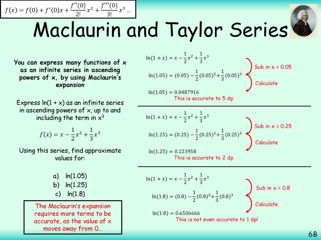 Maclaurin And Taylor Series Ppt Download