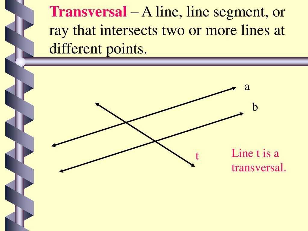 Parallel lines and transversals ppt download