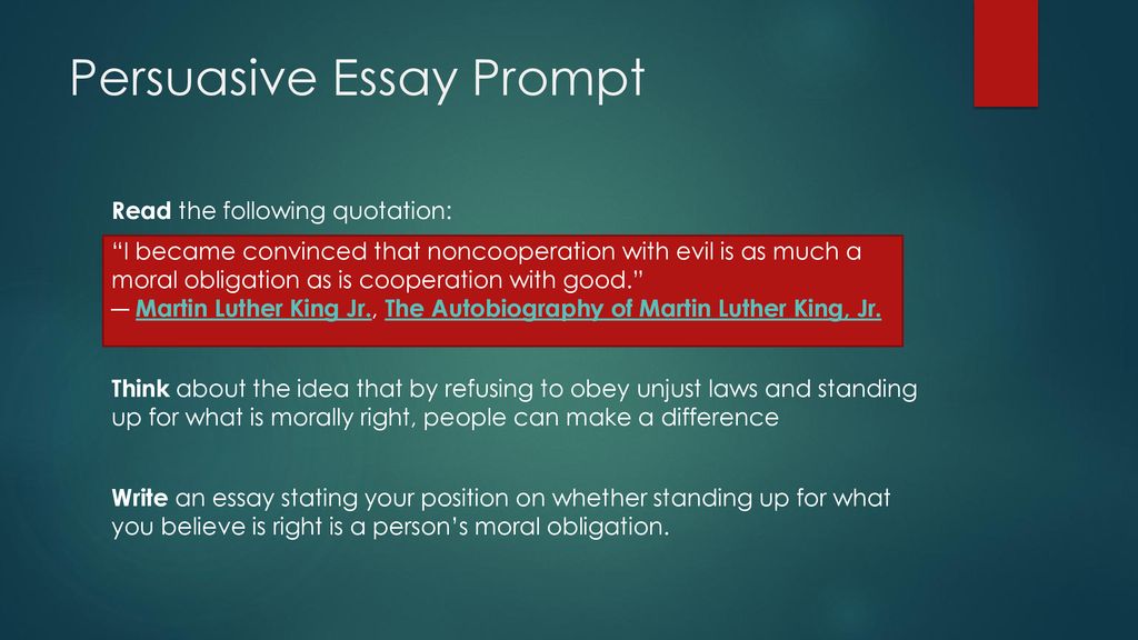 civil rights essay prompts