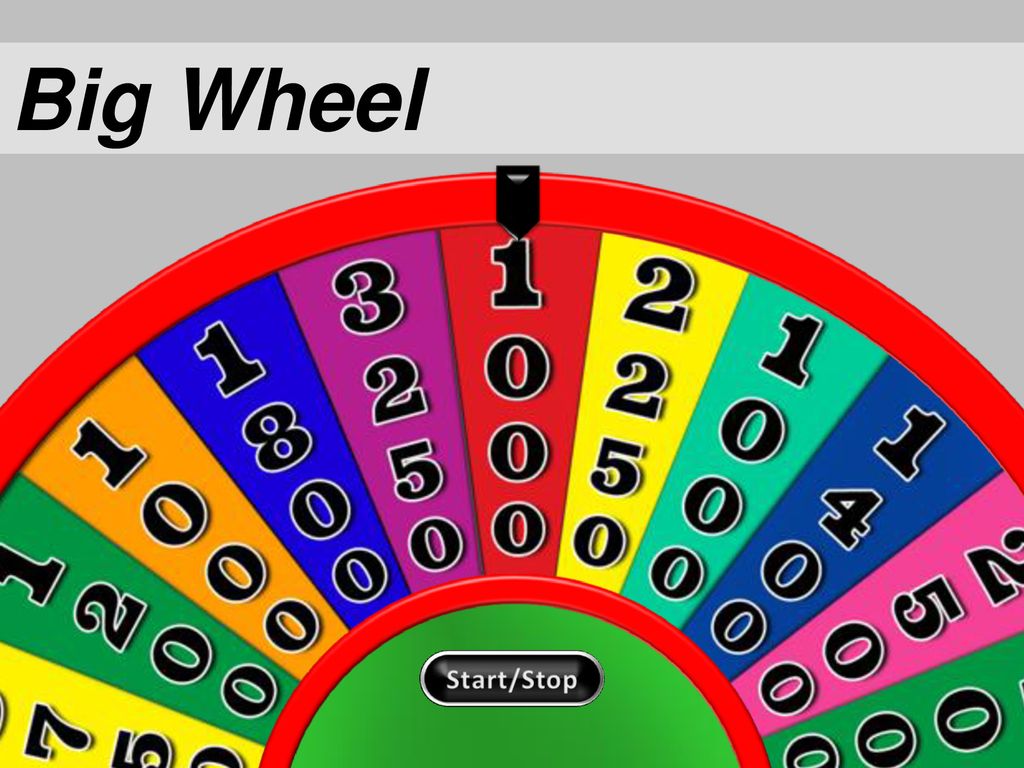 Prize Wheel/ Game Spinner 1 – Uses: Use this slide to add excitement to any  game. You may want to use this spinning wheel to determine points that a  team. - ppt download
