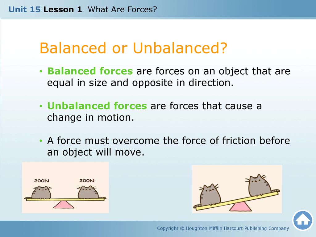 Unit 15 Lesson 1 What Are Forces? - ppt download