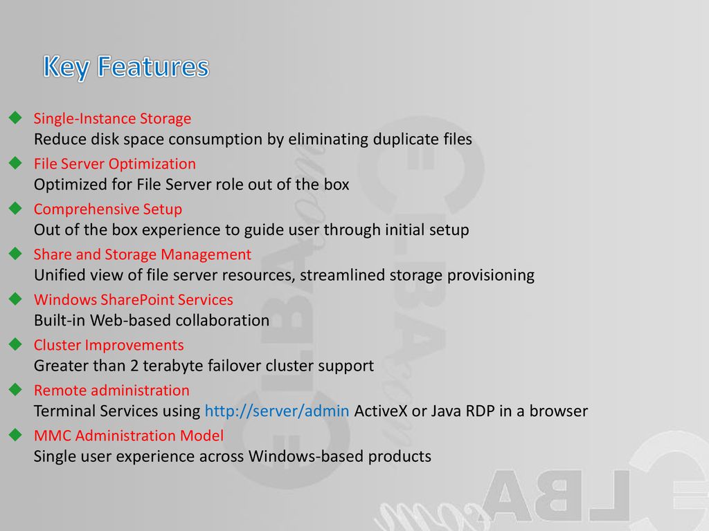 Windows storage server ppt download