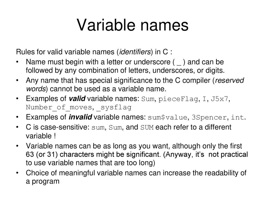 C Programming Language - ppt download
