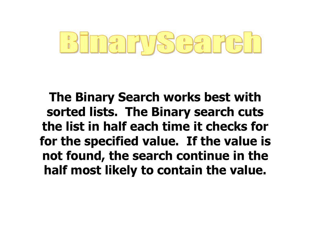 SORTING AND SEARCHING. - ppt download
