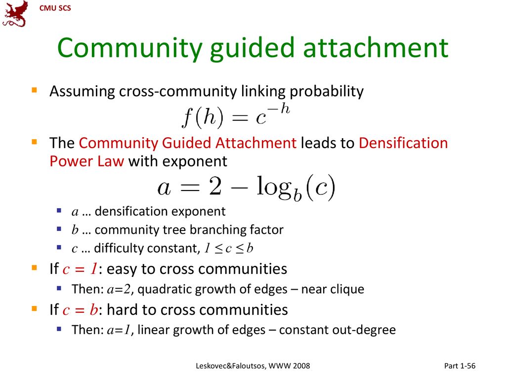 Community guided attachment