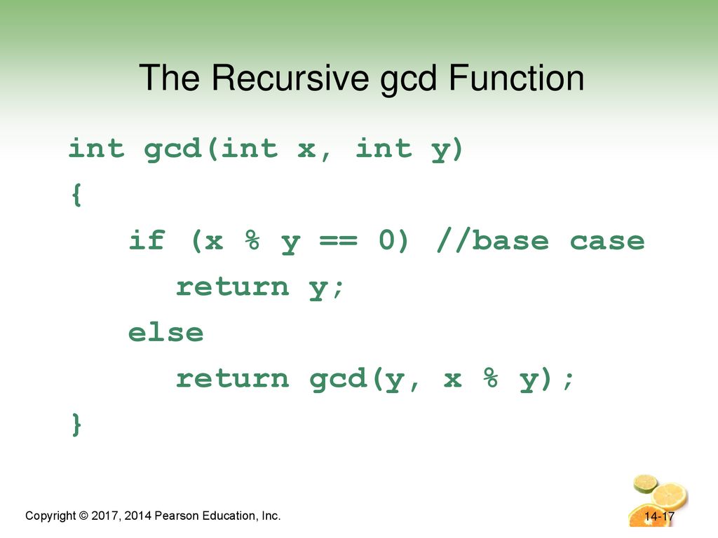 Chapter 14: Recursion Starting Out with C++ Early Objects - ppt download