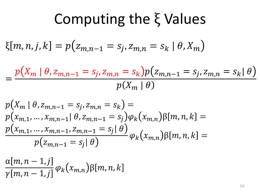 Hidden Markov Models Part 2 Algorithms Ppt Download