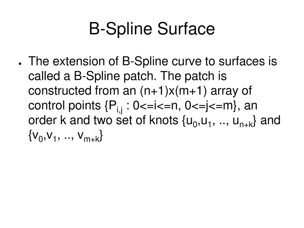 Curves And Surfaces Ppt Download