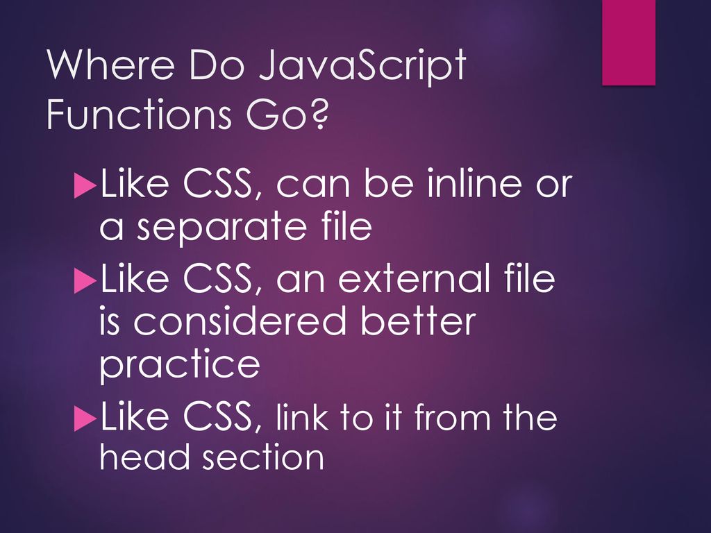 JavaScript Functions. - ppt download