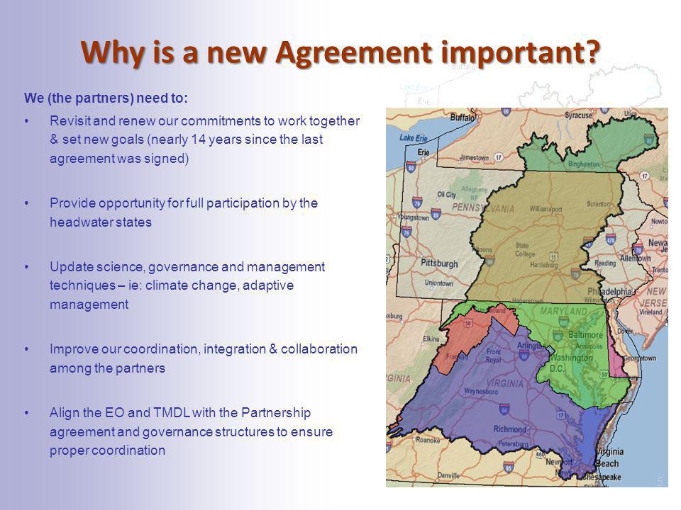 Why is a new Agreement important