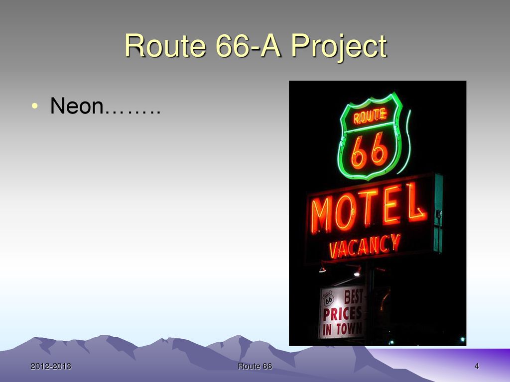 ROUTE 66 THE MOTHER ROAD Route ppt download