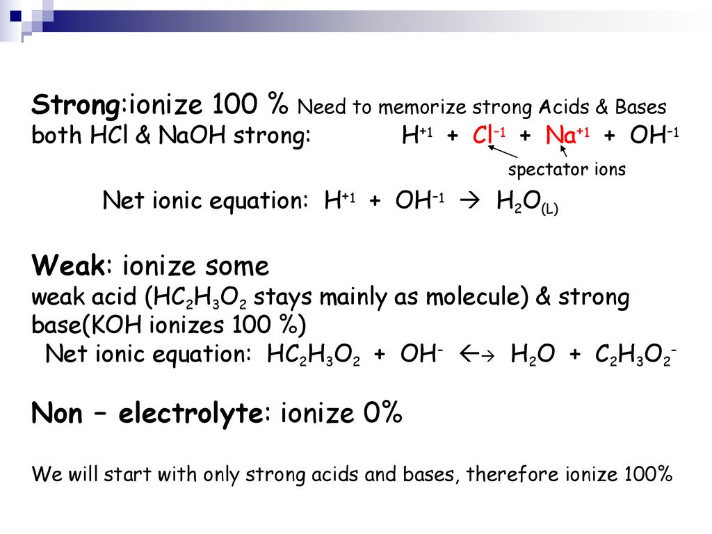 Write Down The Net Ionic Equation Reaction Between Soldium Hydroxide And Potassium Hydrogen Phthalate Brainly In