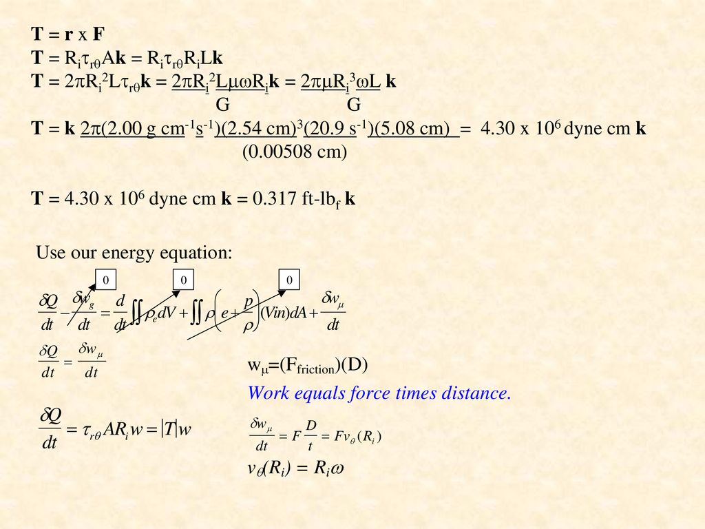 2 In G 0 002 In Calculate The Required Torque In Lbf Ft And Heat Loss Power Consumption In Horsepower To Turn The Shaft On The Friction Bearing Shown Ppt Download