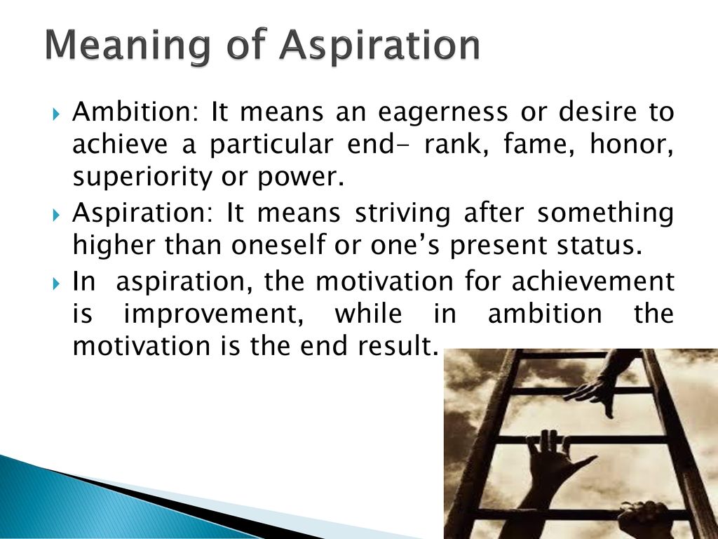 Aspirations and Achievements - ppt download