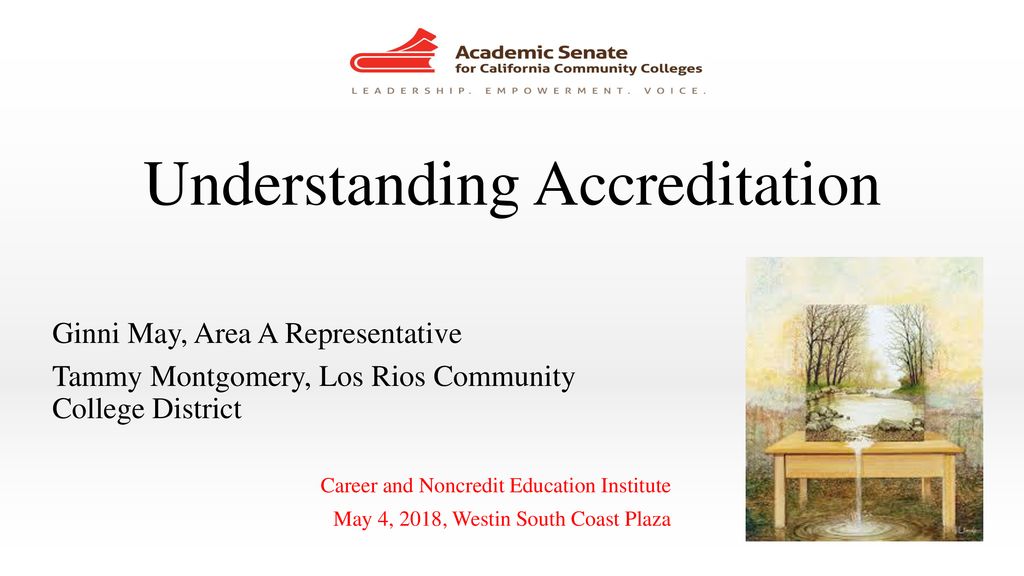 Understanding accreditation ppt download