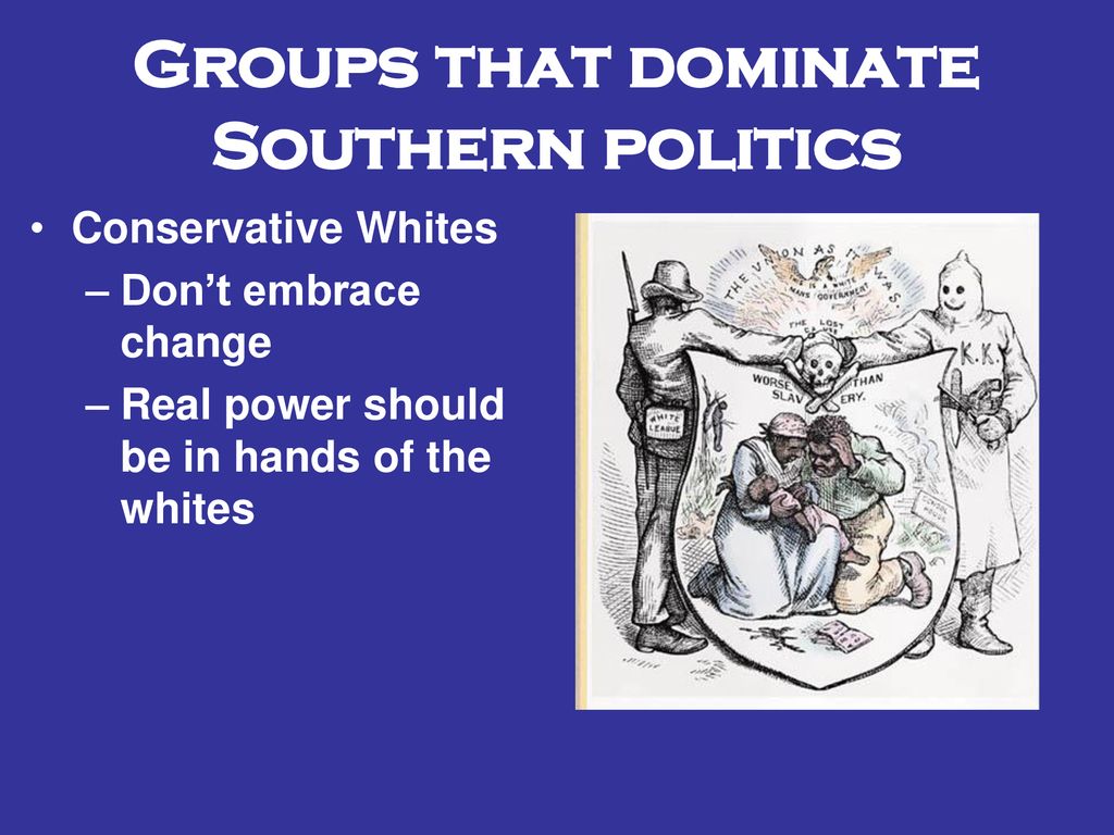 The New South. - ppt download