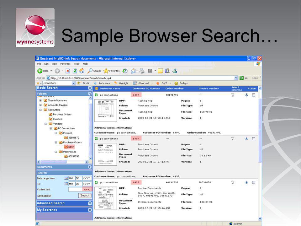 Sample Browser Search…
