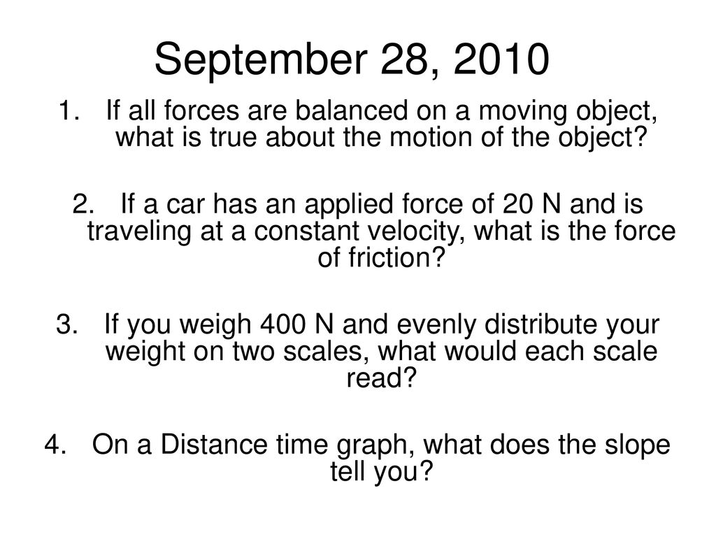 On a Distance time graph, what does the slope tell you? ppt download