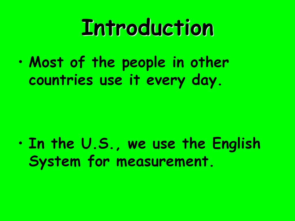 Metric System Ppt Download metric-system-ppt-download