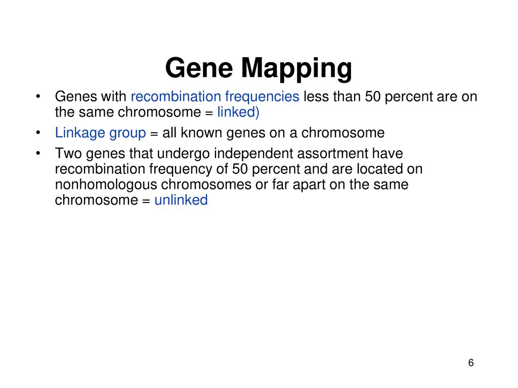 Gene Linkage and Genetic Mapping - ppt download