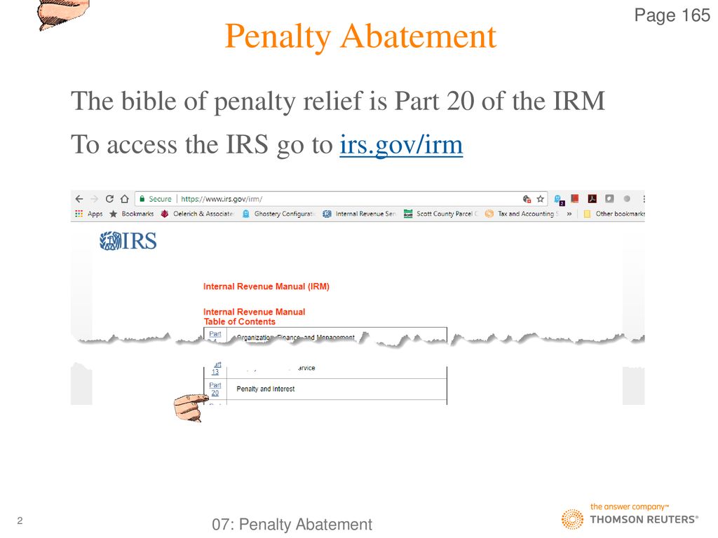 Page 165 penalty abatement ppt download