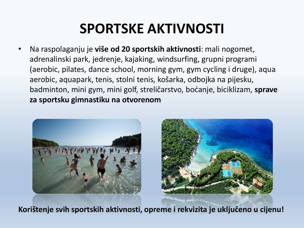 Pine Beach Pakoštane Adriatic Eco Resort (bivši Mediterraneo) - ppt download