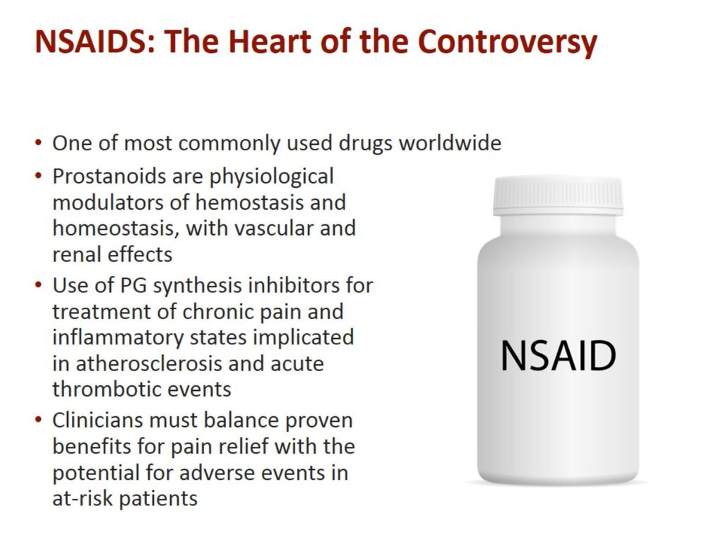 NSAIDS: The Heart of the Controversy