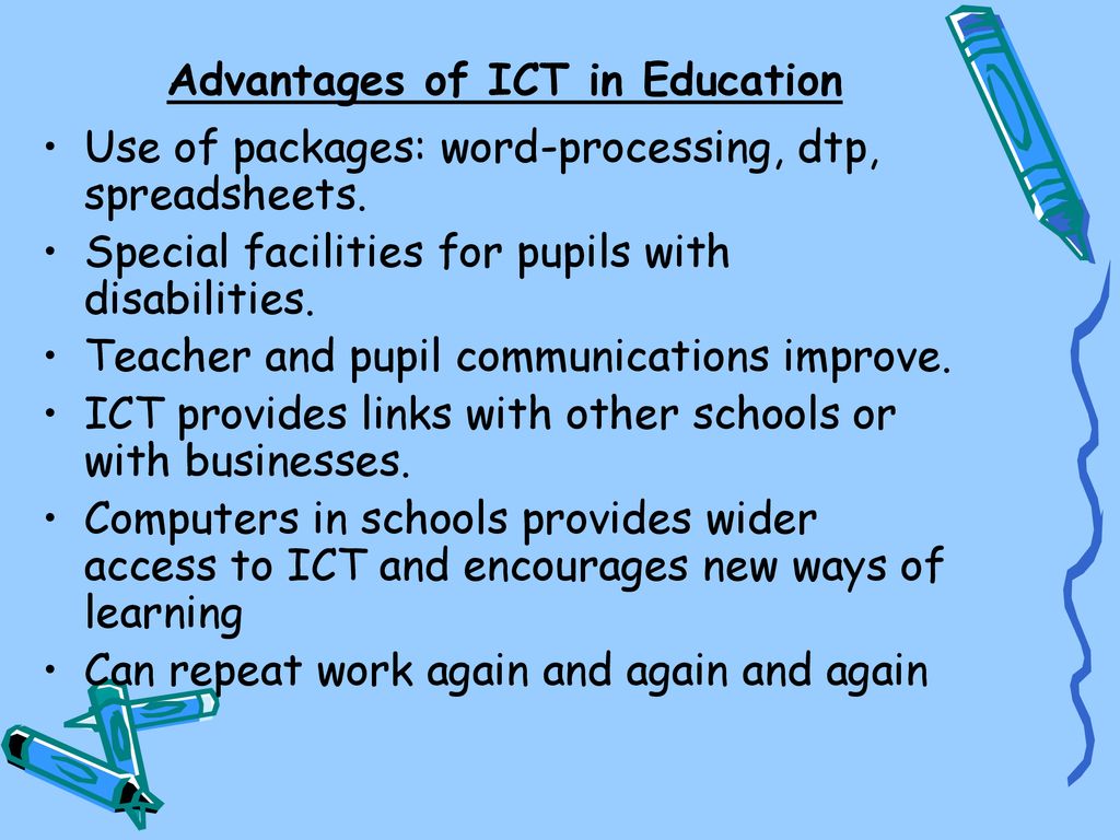 The role of ict in education ppt download