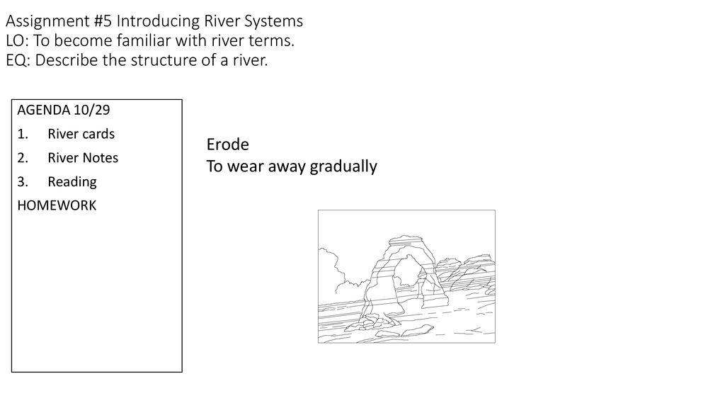 Assignment #5 Introducing River Systems