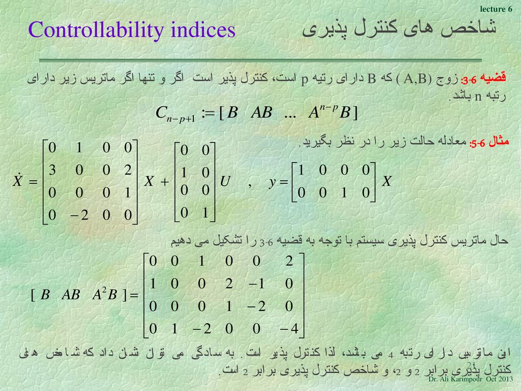 Construction Of Average Controllability Indices A Participants N