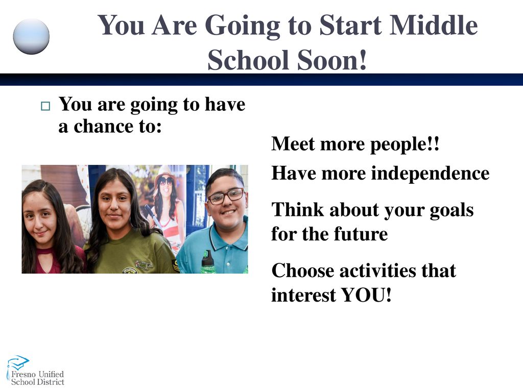 Starting Middle School Is A Big Step! ppt download